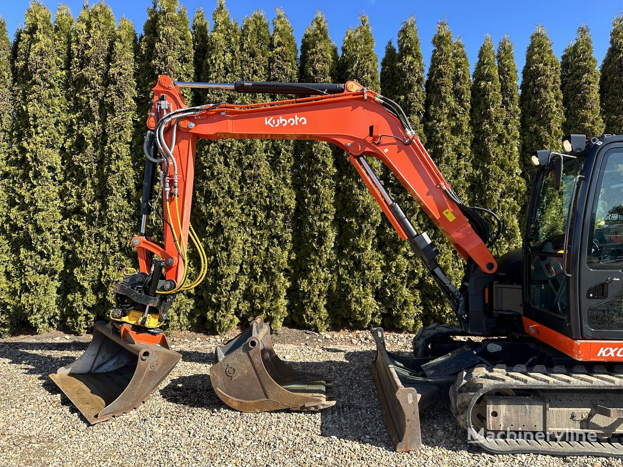 2016 Kubota KX080-4, 3.718 mth, Import Auf Lager in der EU — Foto 4 z 16
