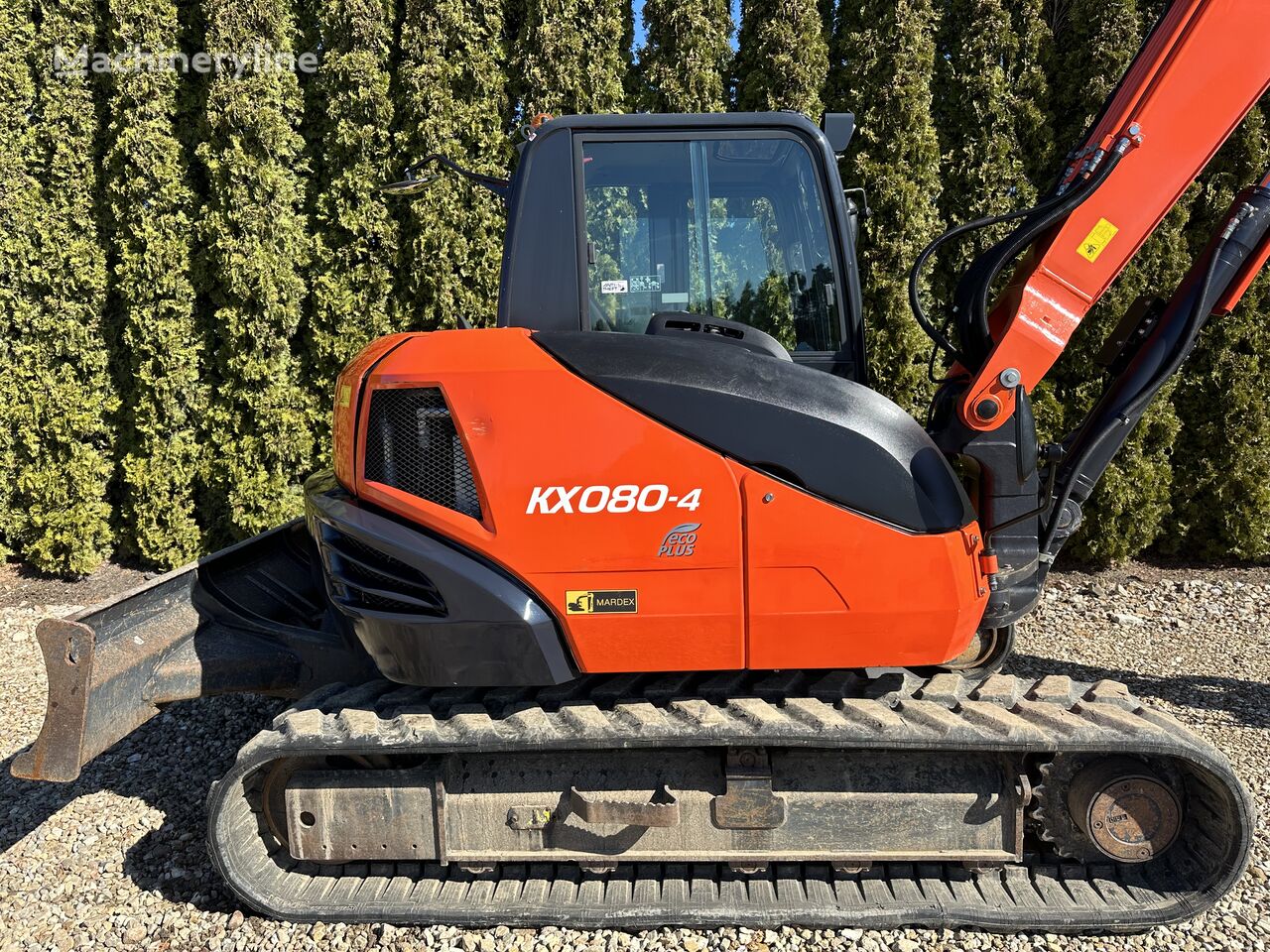 2016 Kubota KX080-4, 3.718 mth, Import Auf Lager in der EU — Foto 9 z 16