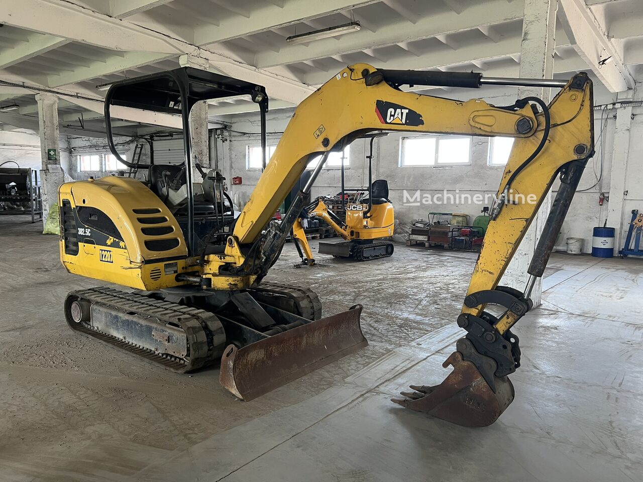 2012 Caterpillar 302.5C, 3.200 mth, Import Auf Lager in der EU — Foto 7 z 12