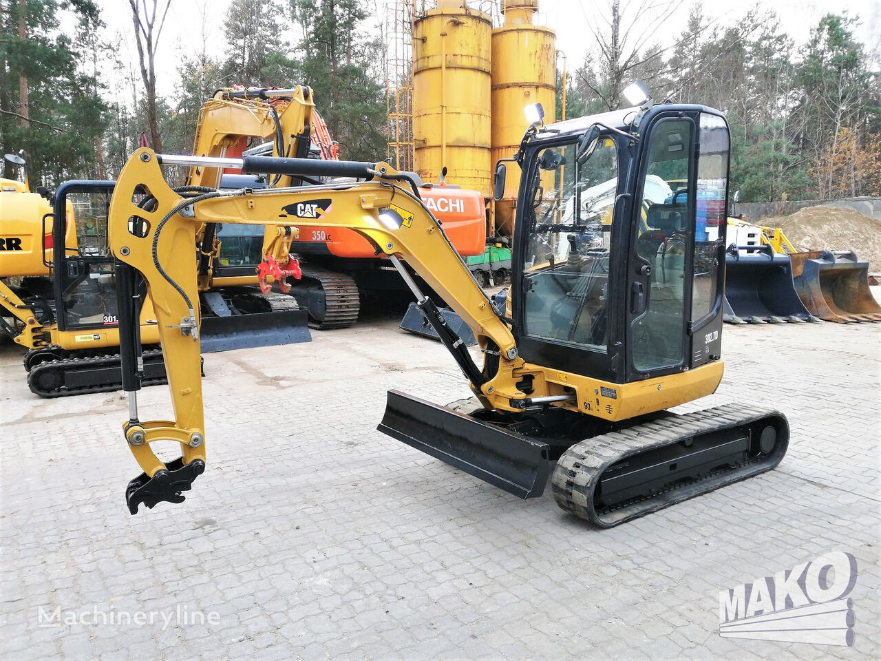 2014 Caterpillar 302.7, 4.977 mth, Import Auf Lager in der EU — Foto 1