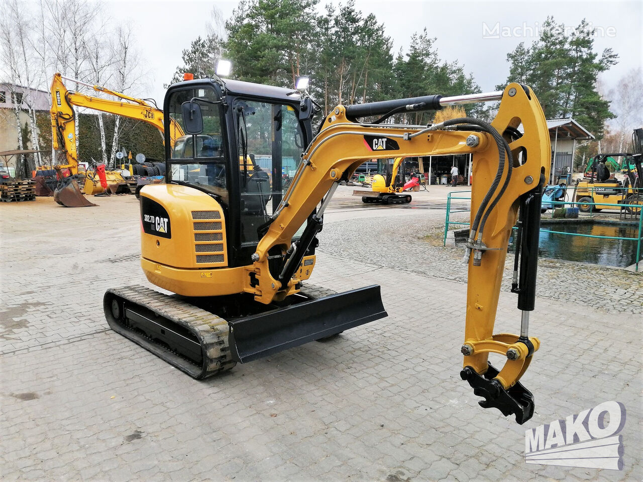 2014 Caterpillar 302.7, 4.977 mth, Import Auf Lager in der EU — Foto 7 z 14