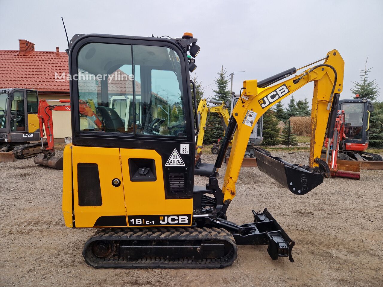 2018 JCB 16C-1, Import Auf Lager in der EU — Foto 5 z 15
