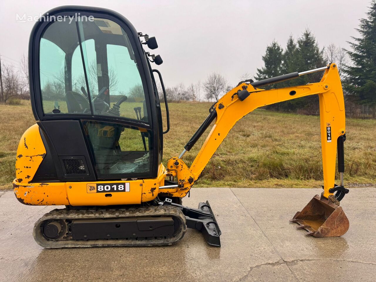 2013 JCB 8018, Import Auf Lager in der EU — Foto 1
