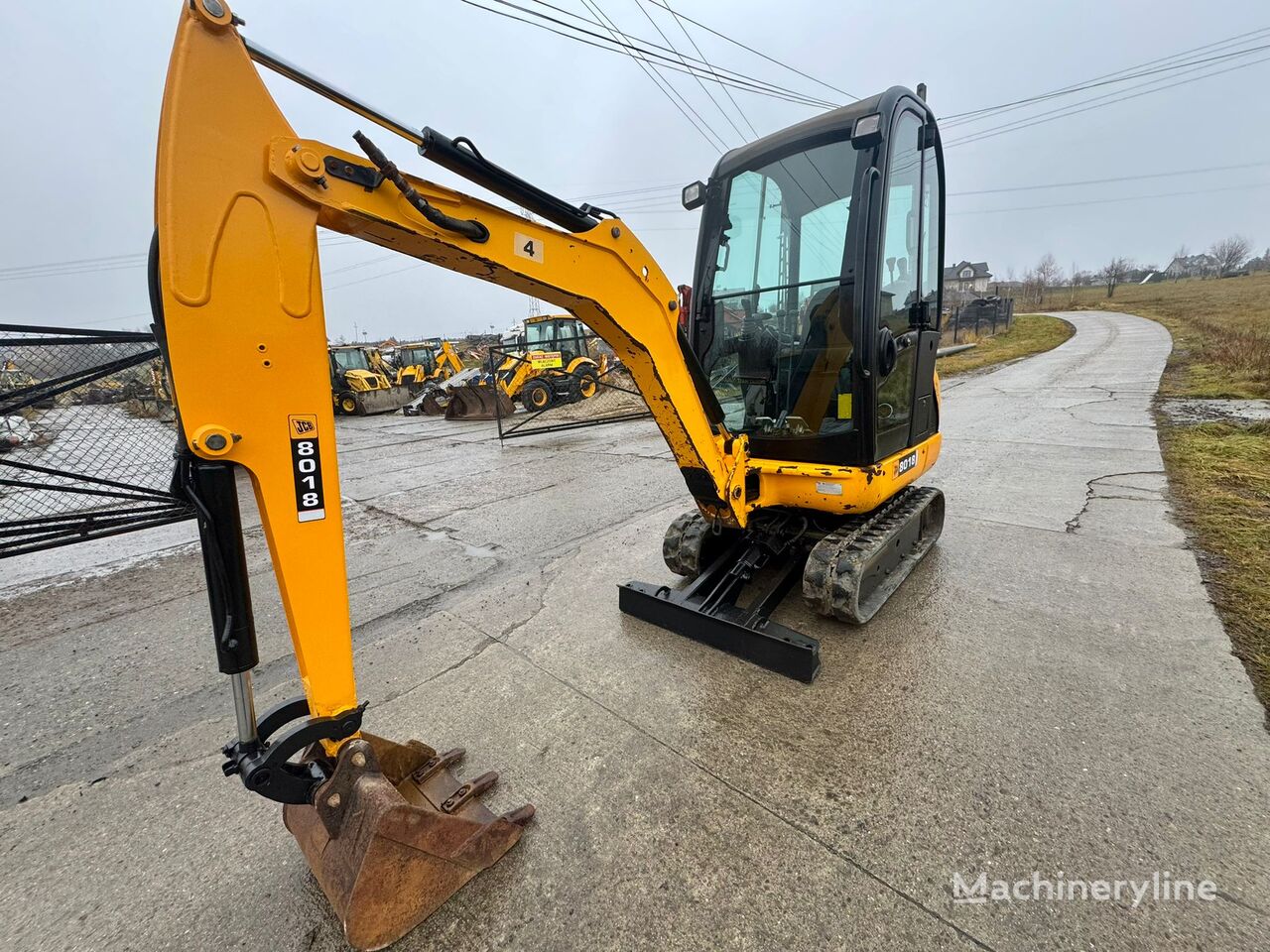 2013 JCB 8018, Import Auf Lager in der EU — Foto 3 z 6