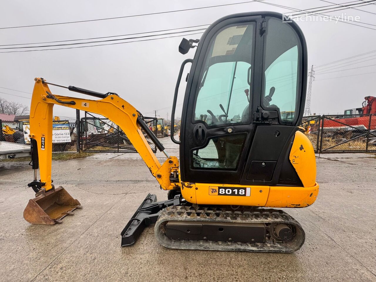 2013 JCB 8018, Import Auf Lager in der EU — Foto 4 z 6