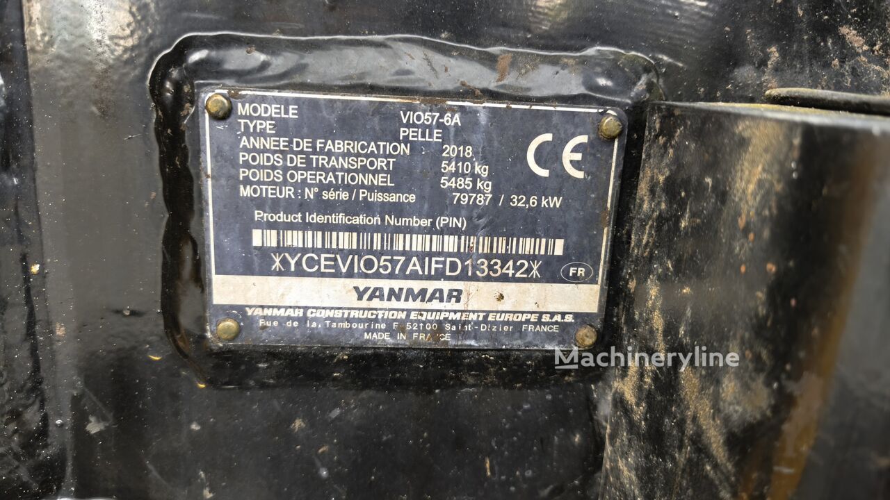 2018 Yanmar VIO, 4.645 mth, Import Auf Lager in der EU — Foto 9 z 16