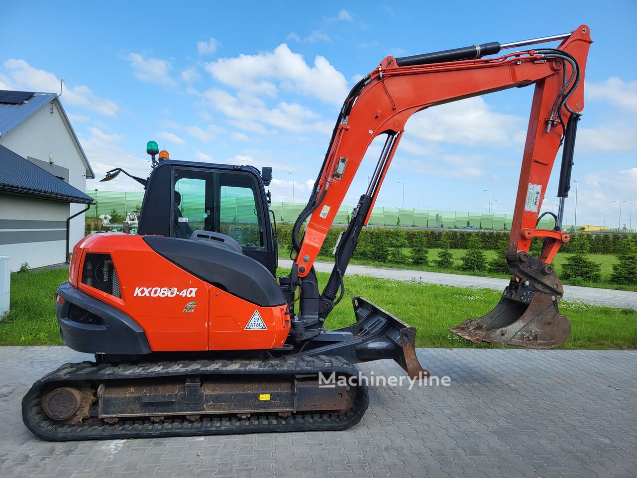 2018 Kubota KX080-40, 3.871 mth, Import Auf Lager in der EU — Foto 1