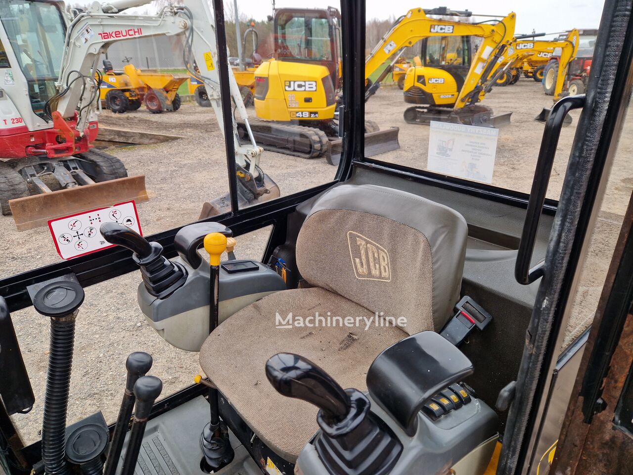 2003 JCB 8015, 3.000 mth, Import Auf Lager in der EU — Foto 10 z 14