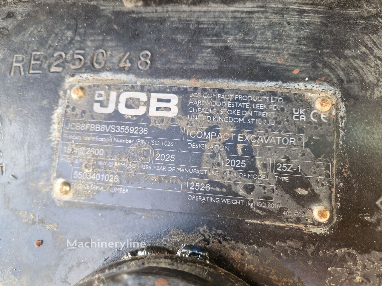 2025 JCB 25, 174 mth, Import Auf Lager in der EU — Foto 10 z 16