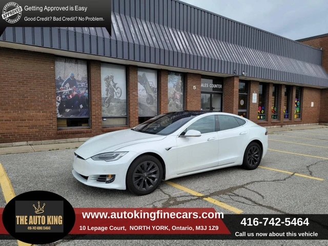 2017 Tesla Model S AWD 75D!!! AUTOPILOT!!! FULLY LOADED!!!, weiß, 92.500 km, Import Kanada — Foto 1