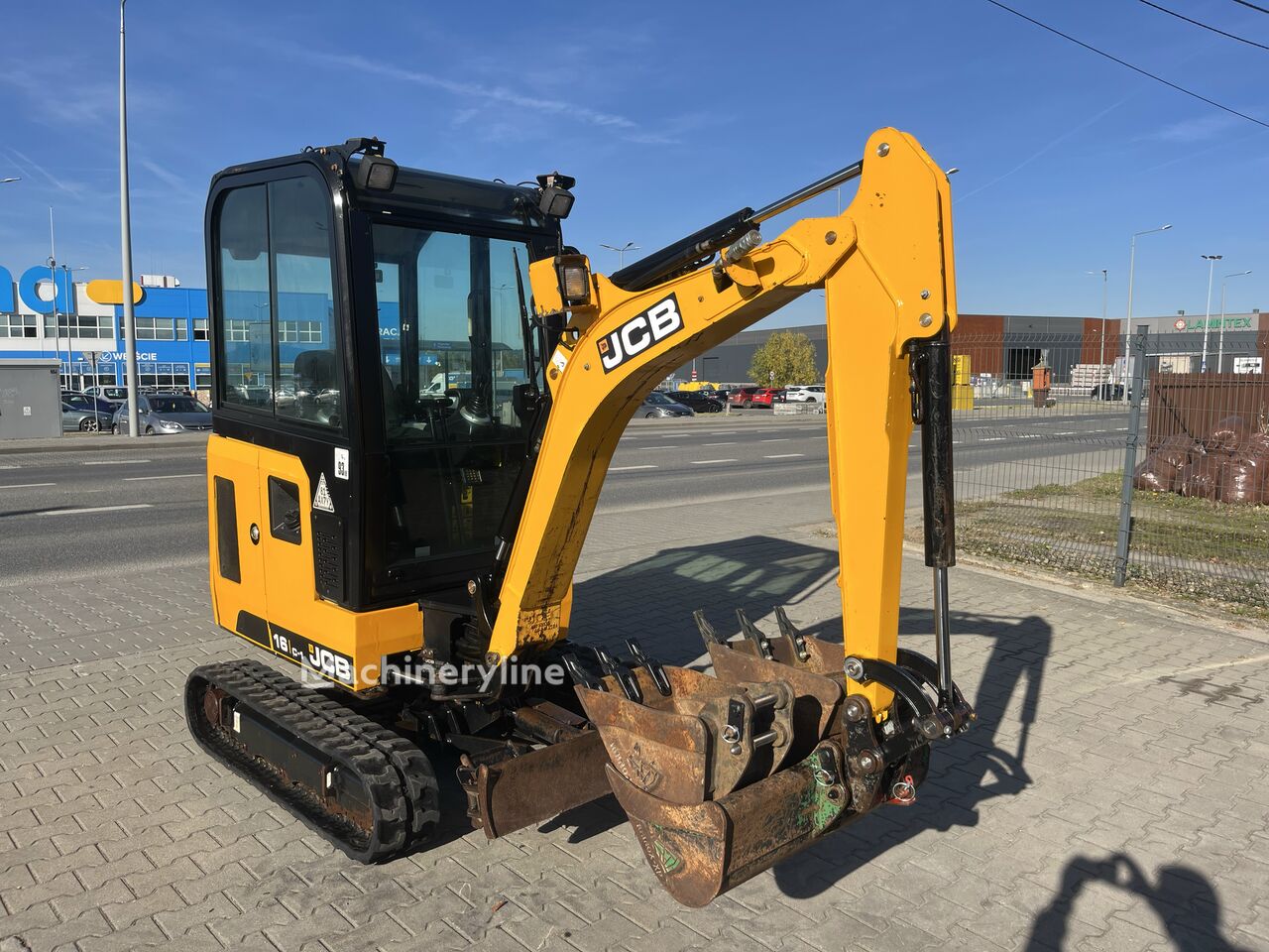 2019 JCB 16C-1, 318 mth, Import Auf Lager in der EU — Foto 2 z 16