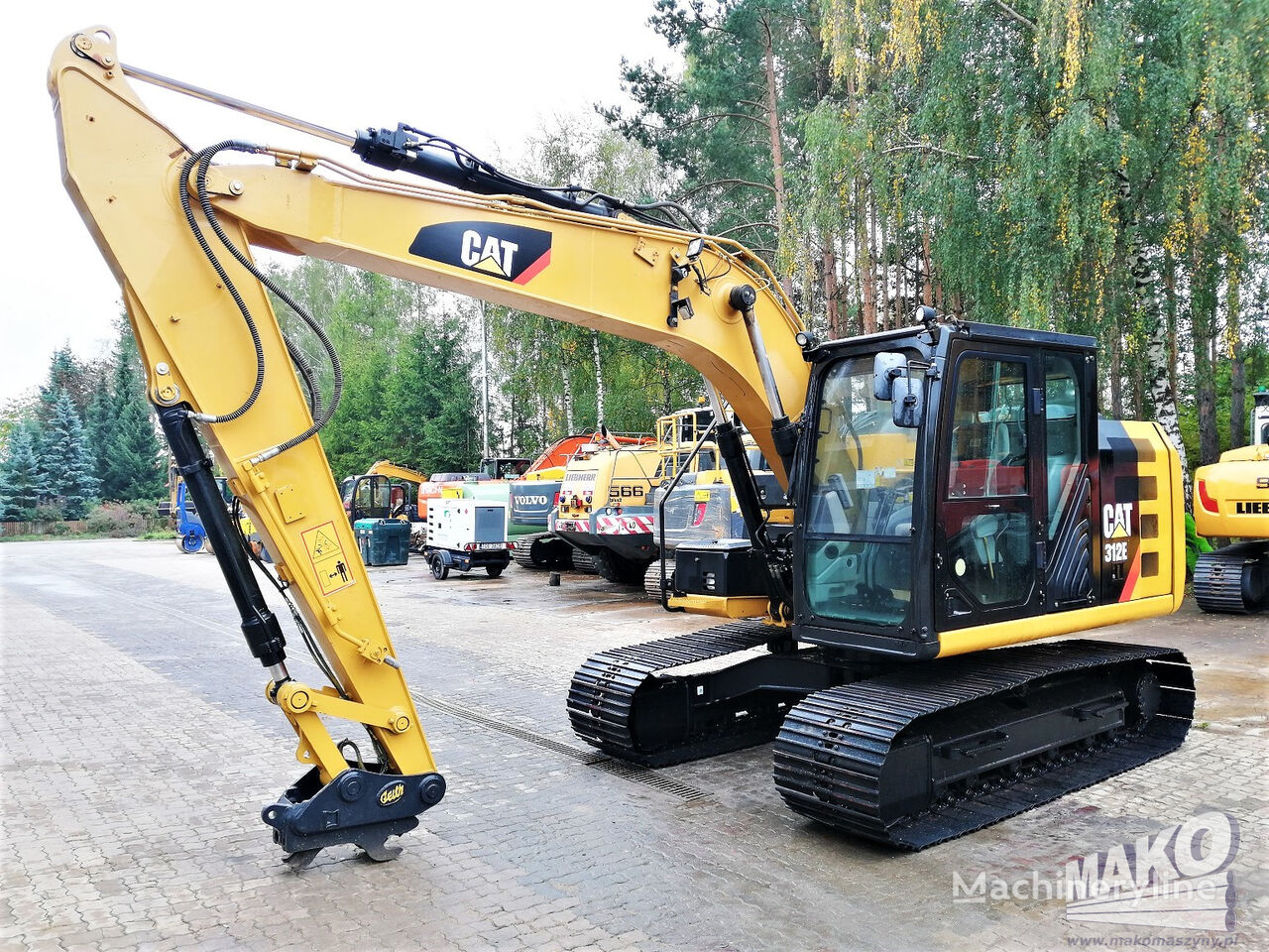 2015 Caterpillar 312E, 6.874 mth, Import Auf Lager in der EU — Foto 1
