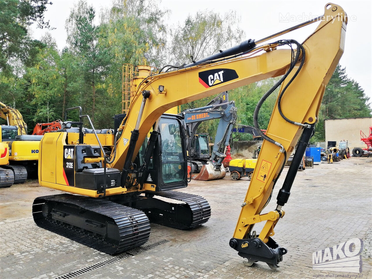 2015 Caterpillar 312E, 6.874 mth, Import Auf Lager in der EU — Foto 7 z 12