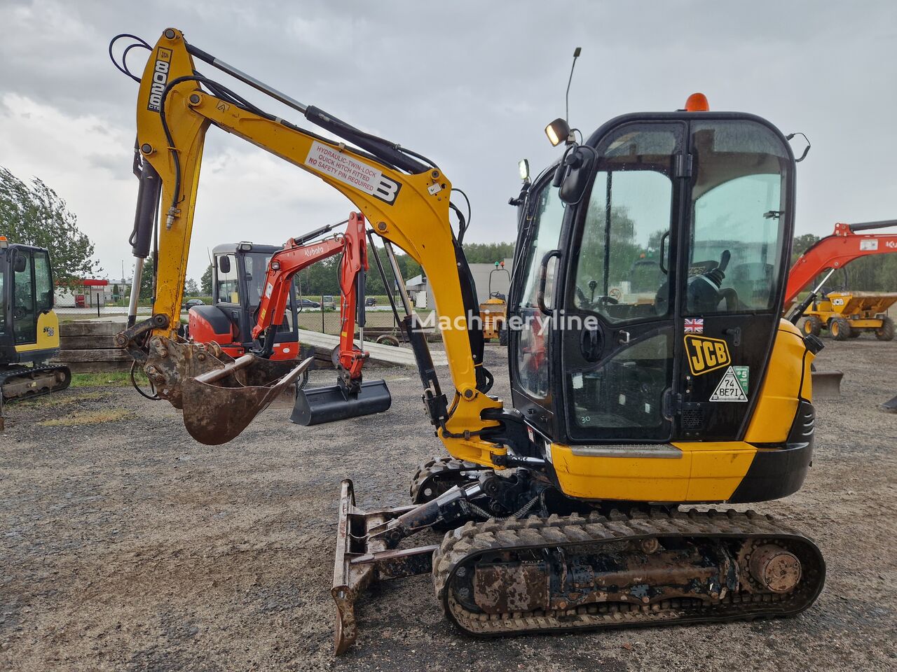 2022 JCB 8026, 1.900 mth, Import Auf Lager in der EU — Foto 1