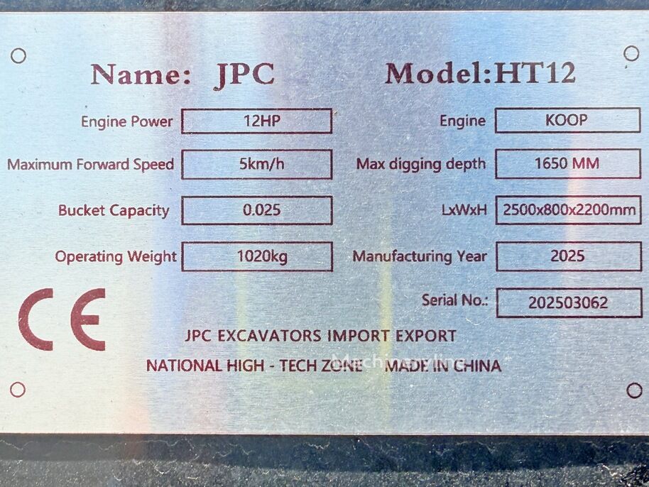 2025 Jpc HT, Import Auf Lager in der EU — Foto 10 z 11