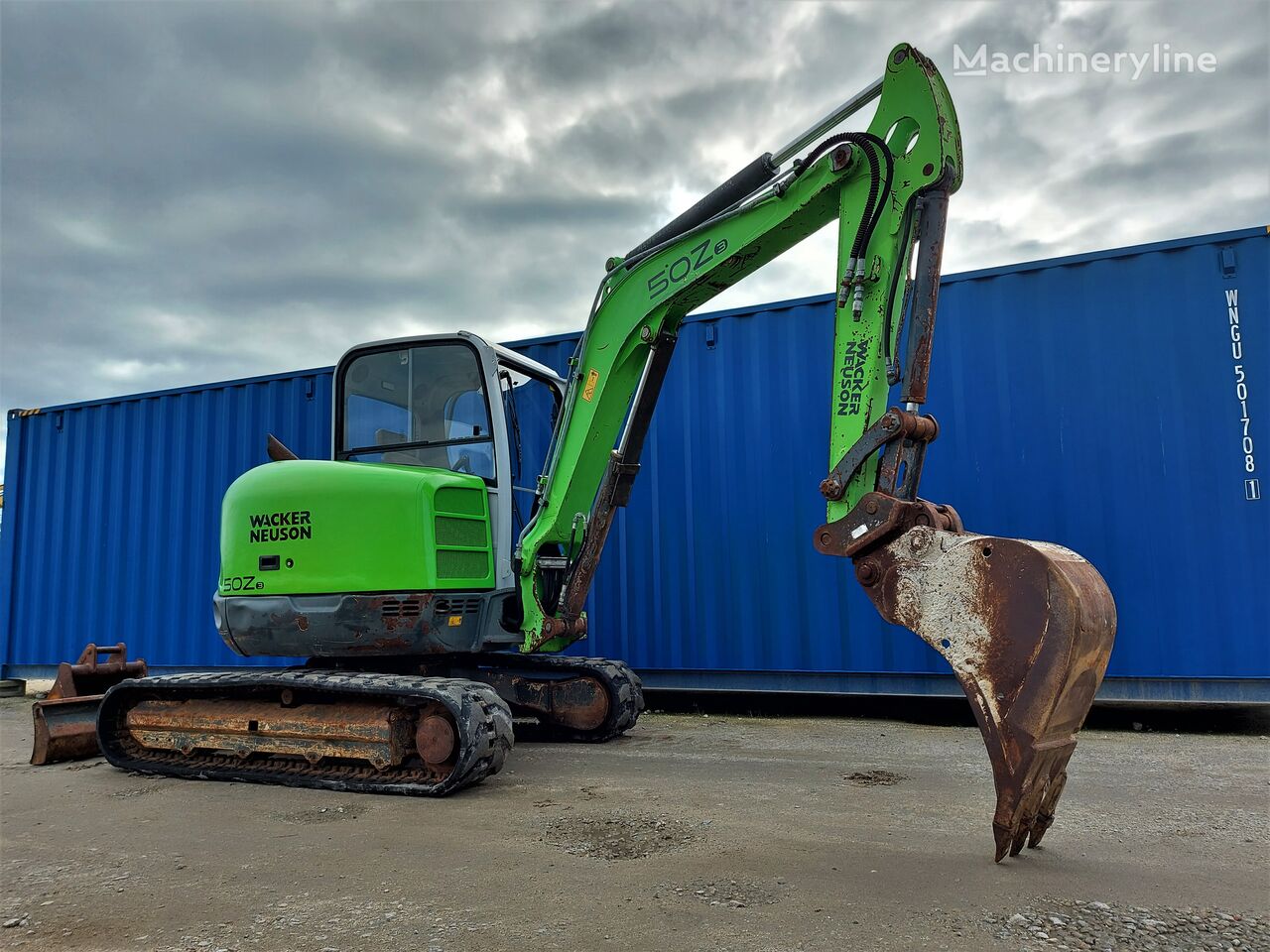 2011 Wacker Neuson 50Z3, 2.128 mth, Import Auf Lager in der EU — Foto 1