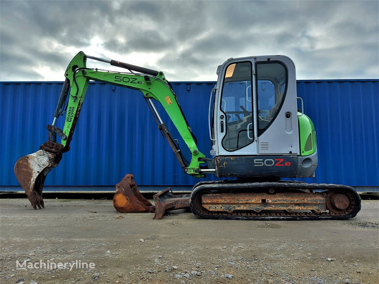 2011 Wacker Neuson 50Z3, 2.128 mth, Import Auf Lager in der EU — Foto 3 z 14
