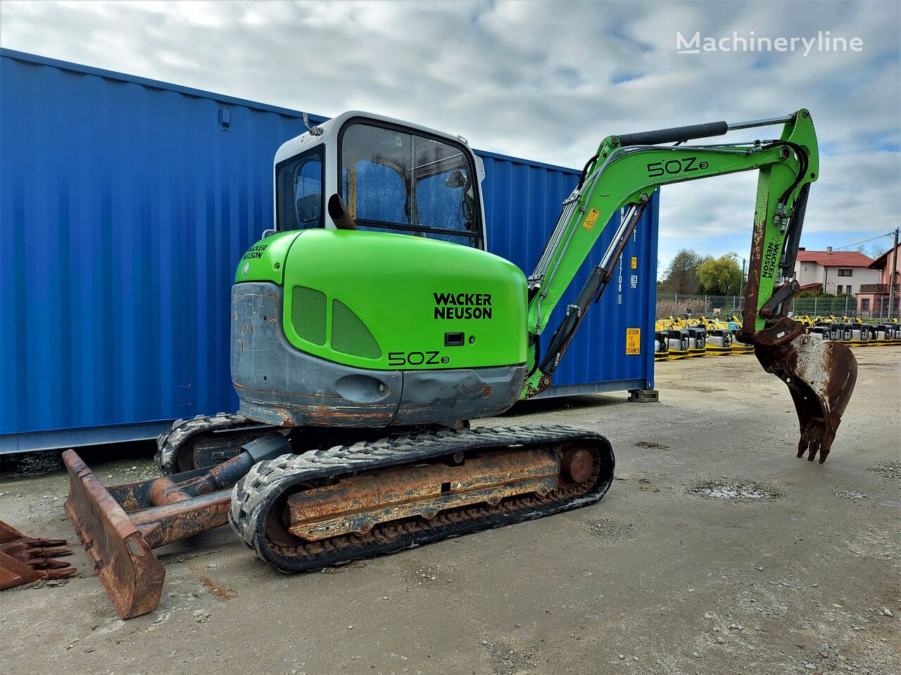 2011 Wacker Neuson 50Z3, 2.128 mth, Import Auf Lager in der EU — Foto 7 z 14