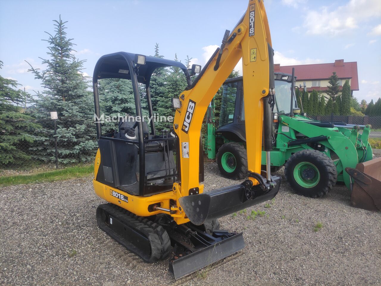 2014 JCB 8018, 3.700 mth, Import Auf Lager in der EU — Foto 4 z 11
