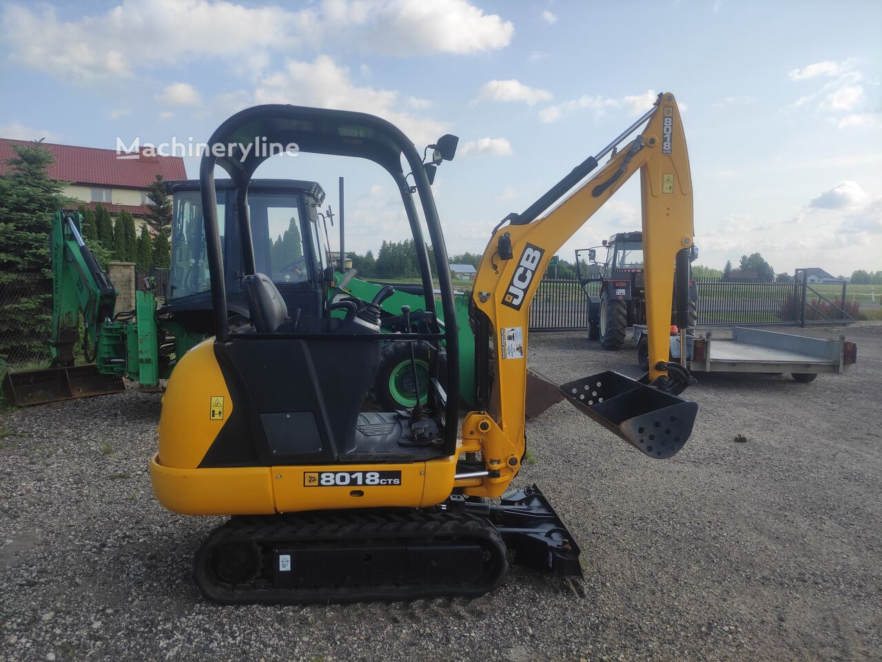 2014 JCB 8018, 3.700 mth, Import Auf Lager in der EU — Foto 5 z 11
