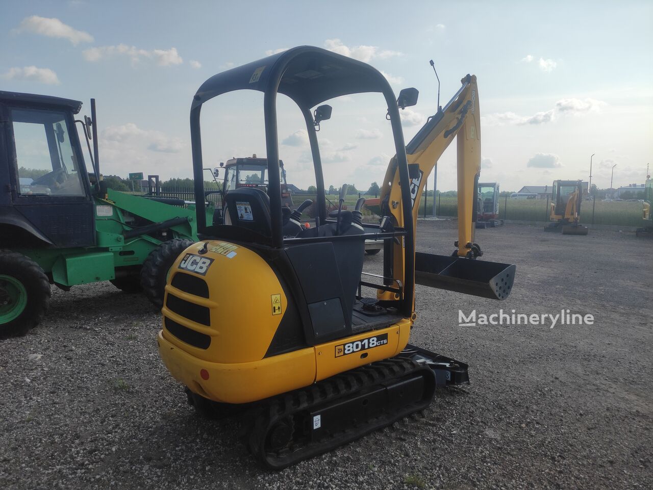 2014 JCB 8018, 3.700 mth, Import Auf Lager in der EU — Foto 6 z 11