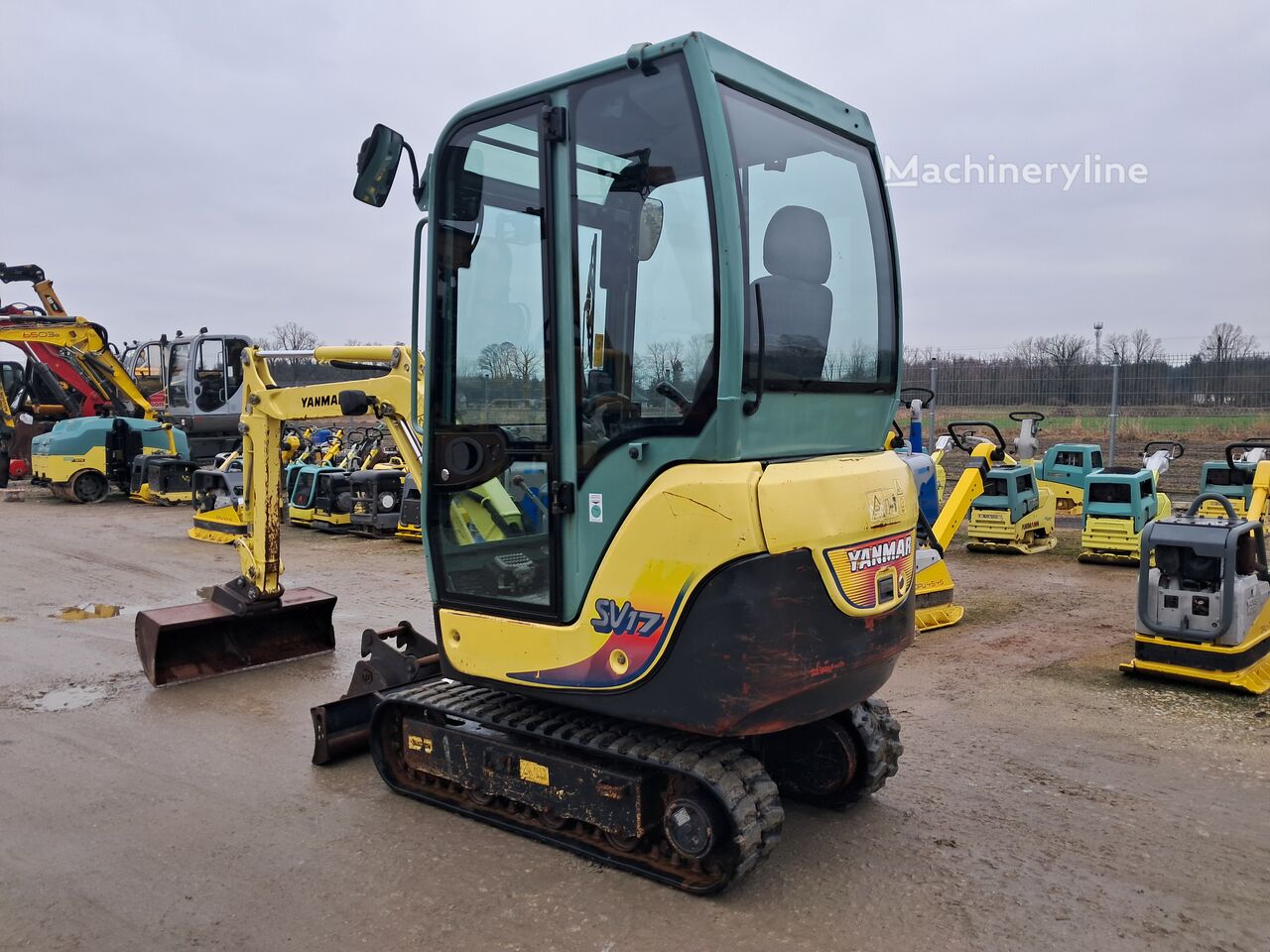 2010 Yanmar SV, 1.452 mth, Import Auf Lager in der EU — Foto 1