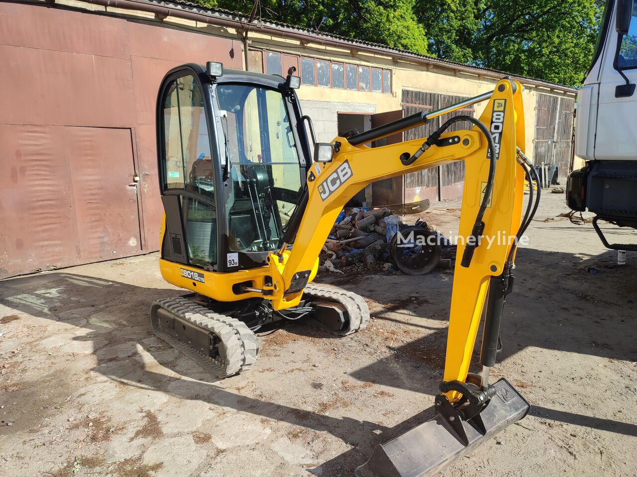 2014 JCB 8018, Import Auf Lager in der EU — Foto 3 z 7