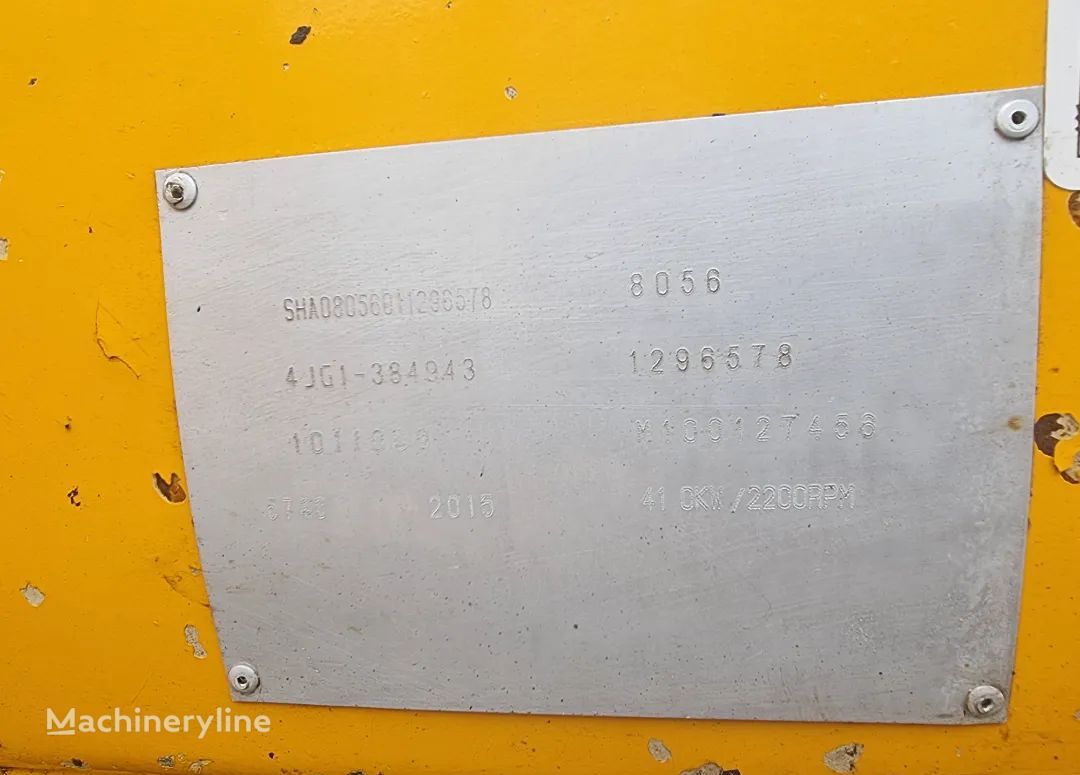2015 JCB 8056, 8.772 mth, Import Auf Lager in der EU — Foto 7 z 13