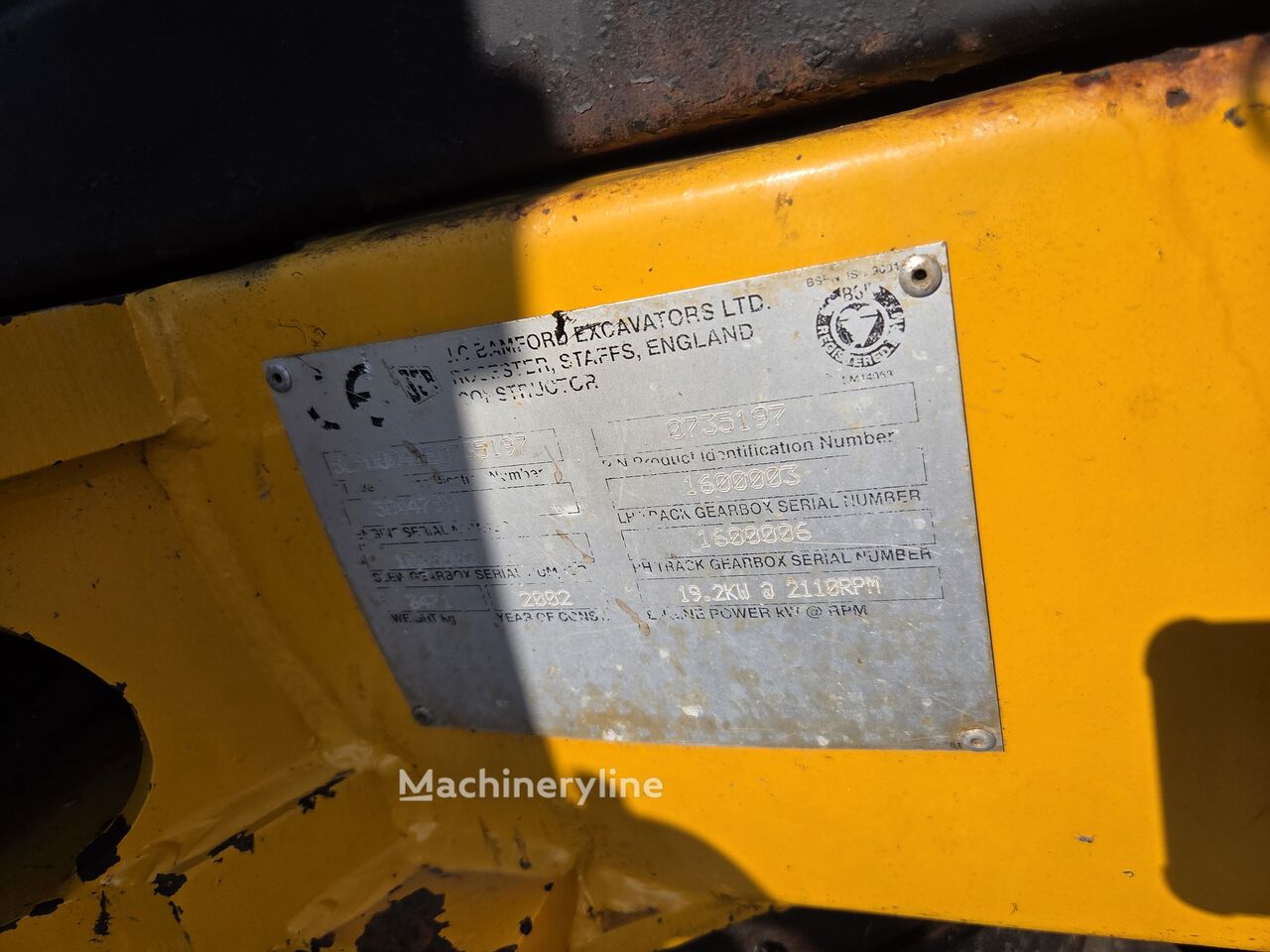 2002 JCB 804, Import Auf Lager in der EU — Foto 10 z 10