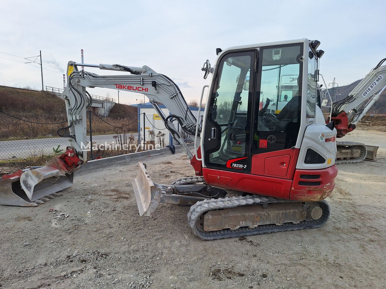 2020 Takeuchi TB235-2, 1.200 mth, Import Auf Lager in der EU — Foto 3 z 3