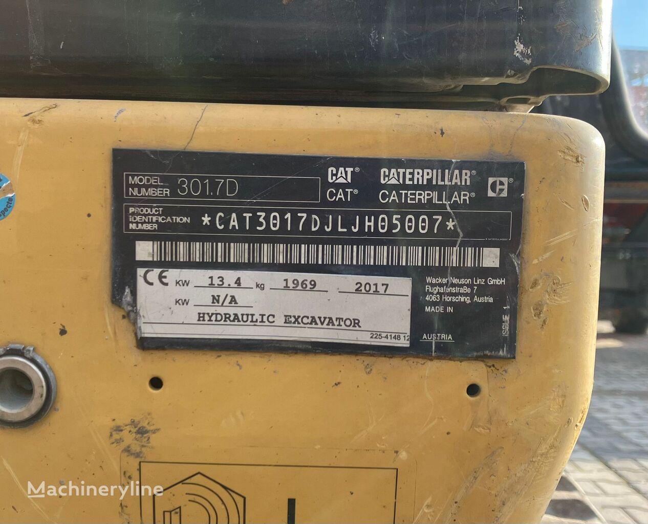 2017 Caterpillar 301.7D, 2.305 mth, Import Auf Lager in der EU — Foto 7 z 8