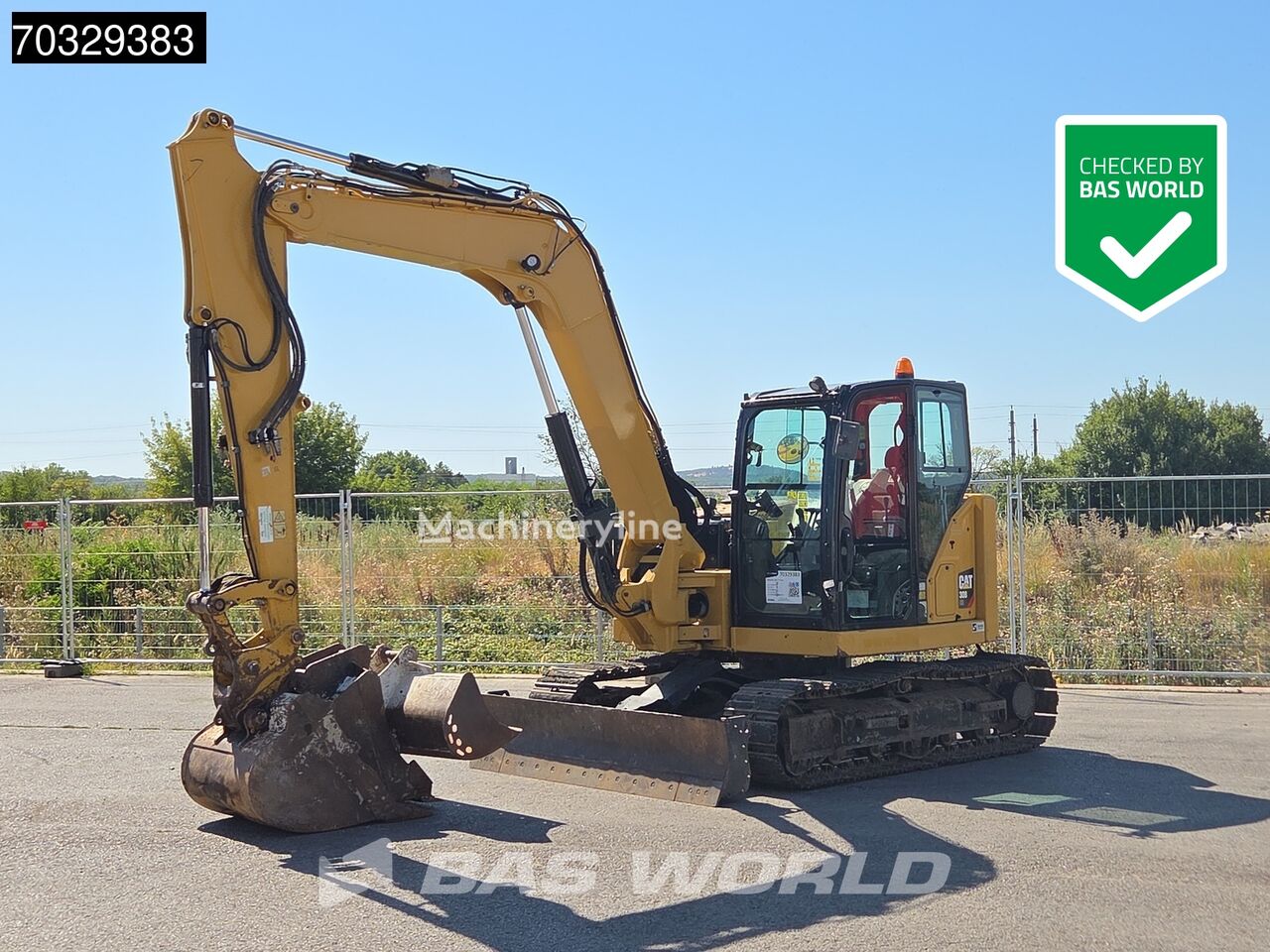 2019 Caterpillar 308, 3.843 mth, Import Auf Lager in der EU — Foto 1