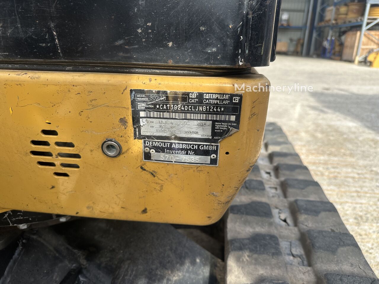 2018 Caterpillar 302.4, 2.900 mth, Import Auf Lager in der EU — Foto 5 z 6