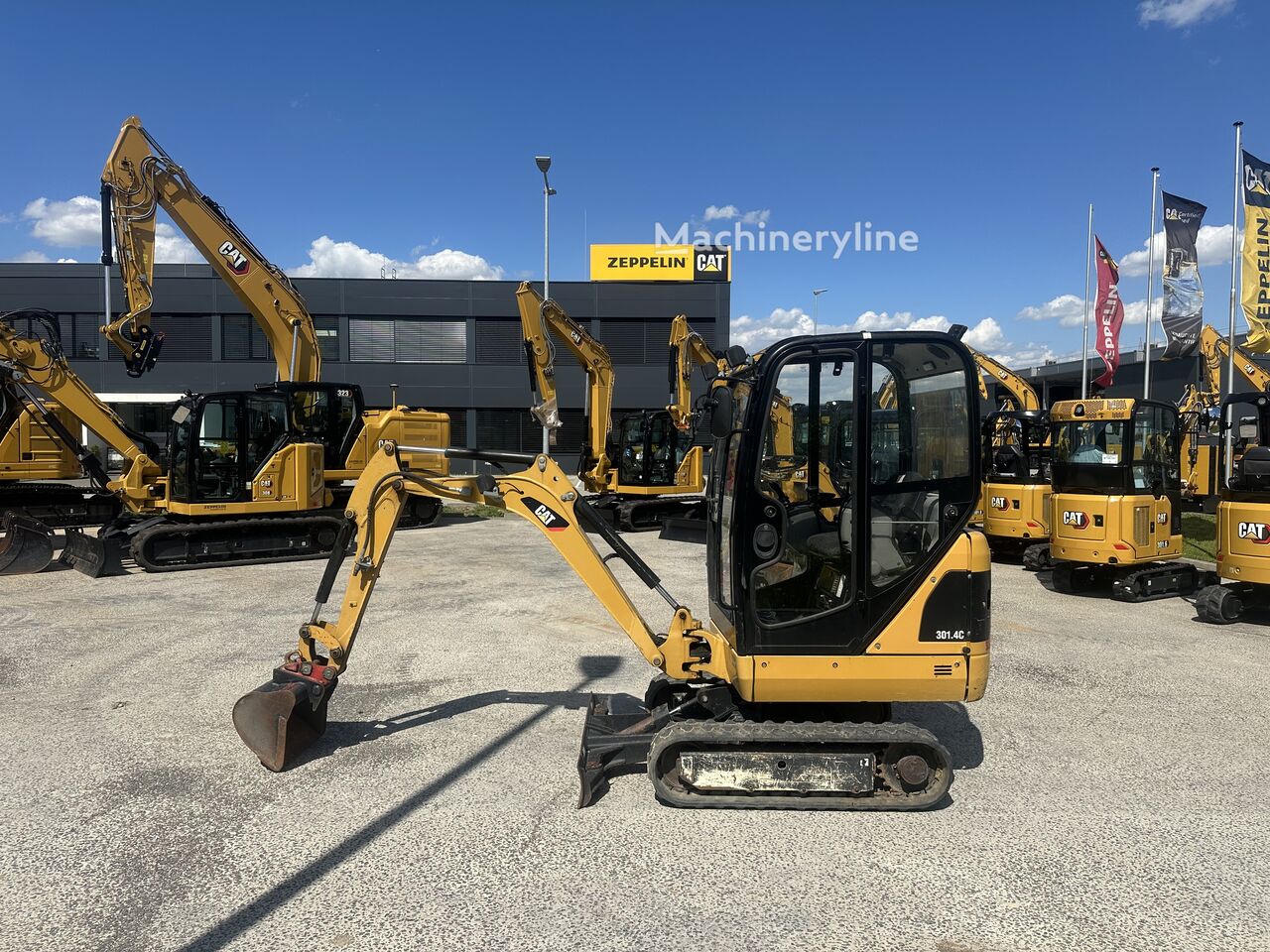 2017 Caterpillar 301.4, 1.562 mth, Import Auf Lager in der EU — Foto 1