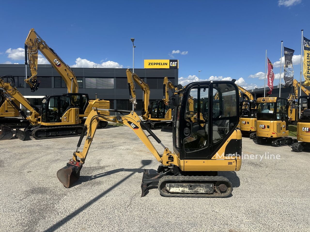 2017 Caterpillar 301.4, 1.562 mth, Import Auf Lager in der EU — Foto 2 z 11