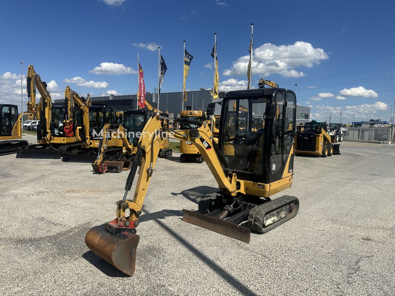 2017 Caterpillar 301.4, 1.562 mth, Import Auf Lager in der EU — Foto 3 z 11