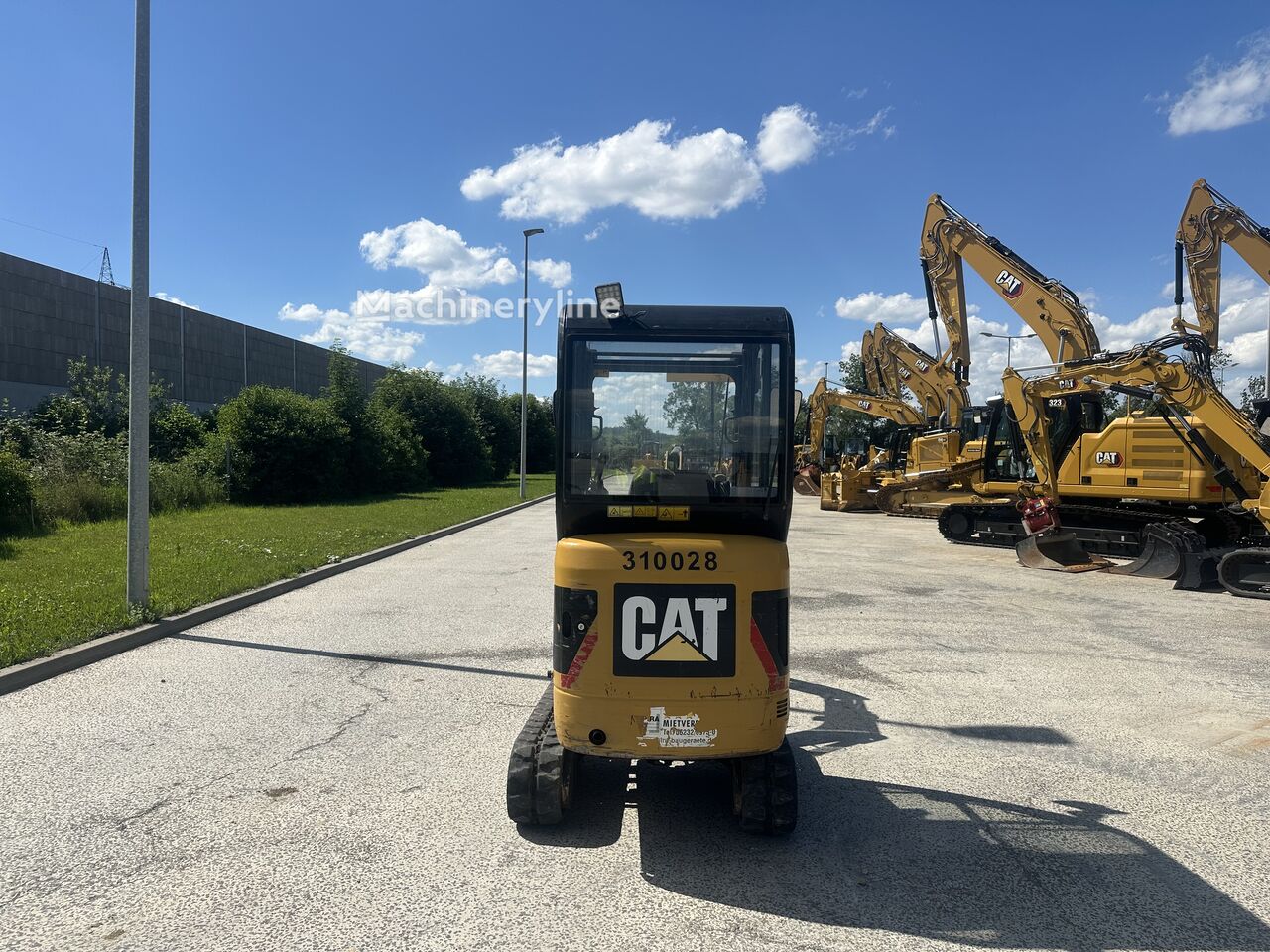 2017 Caterpillar 301.4, 1.562 mth, Import Auf Lager in der EU — Foto 8 z 11