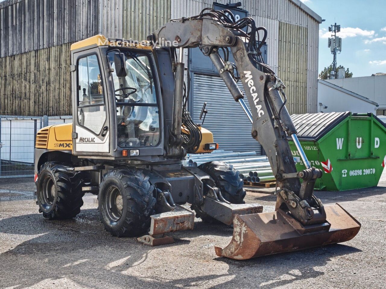 2005 Mecalac 12, 9.100 mth, Import Auf Lager in der EU — Foto 3 z 16