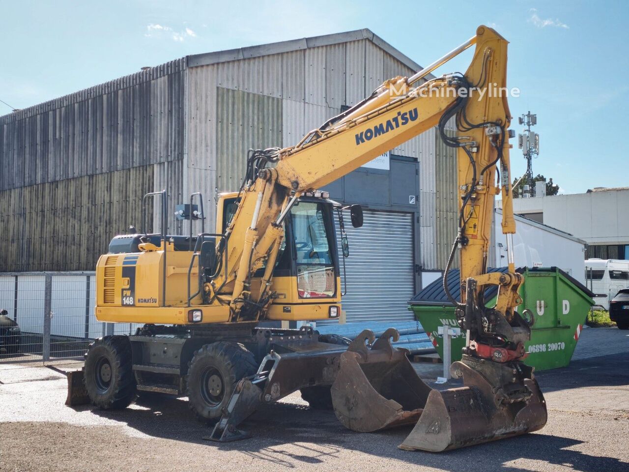 2016 Komatsu PW, 8.500 mth, Import Auf Lager in der EU — Foto 2 z 16