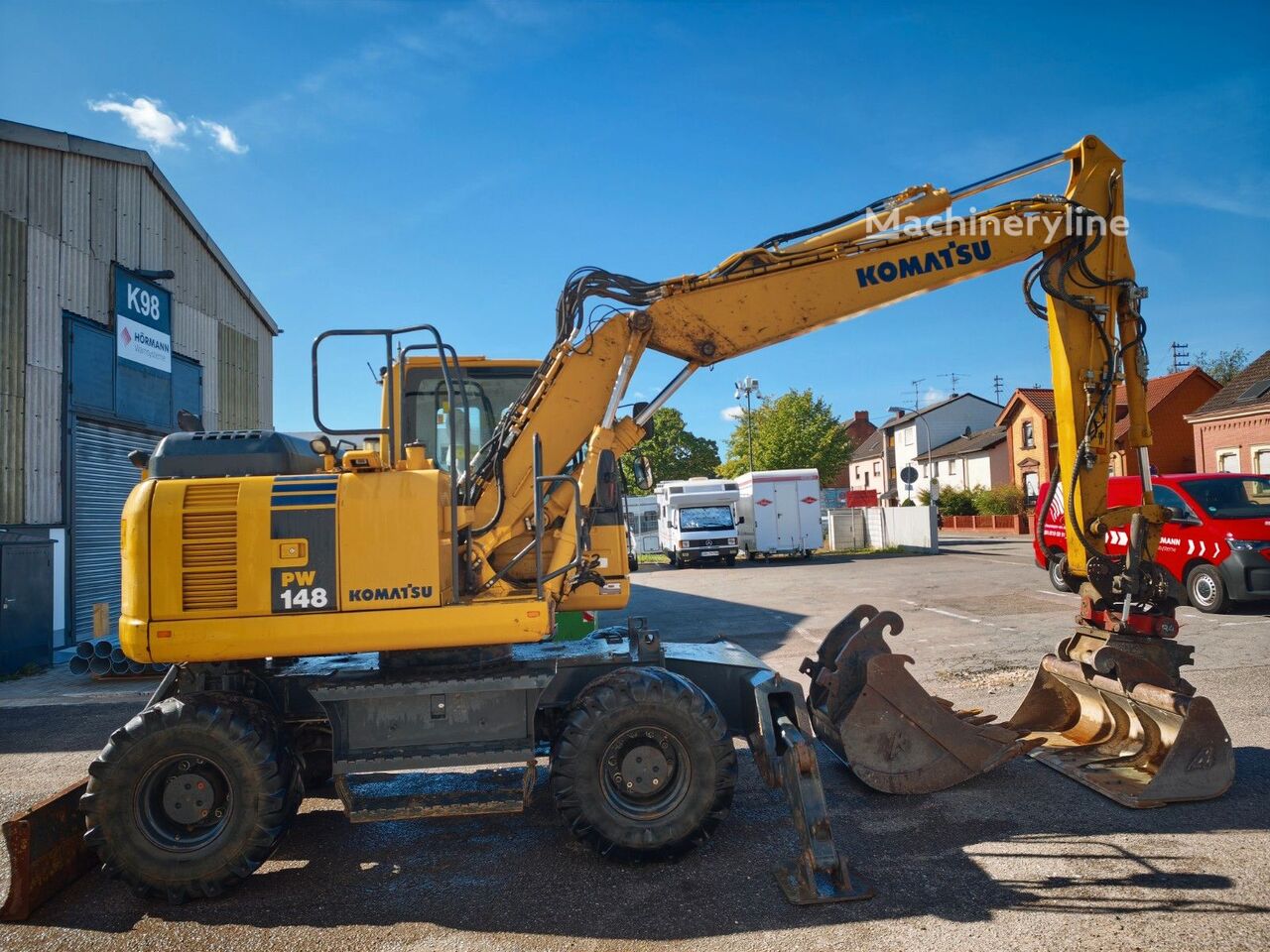 2016 Komatsu PW, 8.500 mth, Import Auf Lager in der EU — Foto 6 z 16
