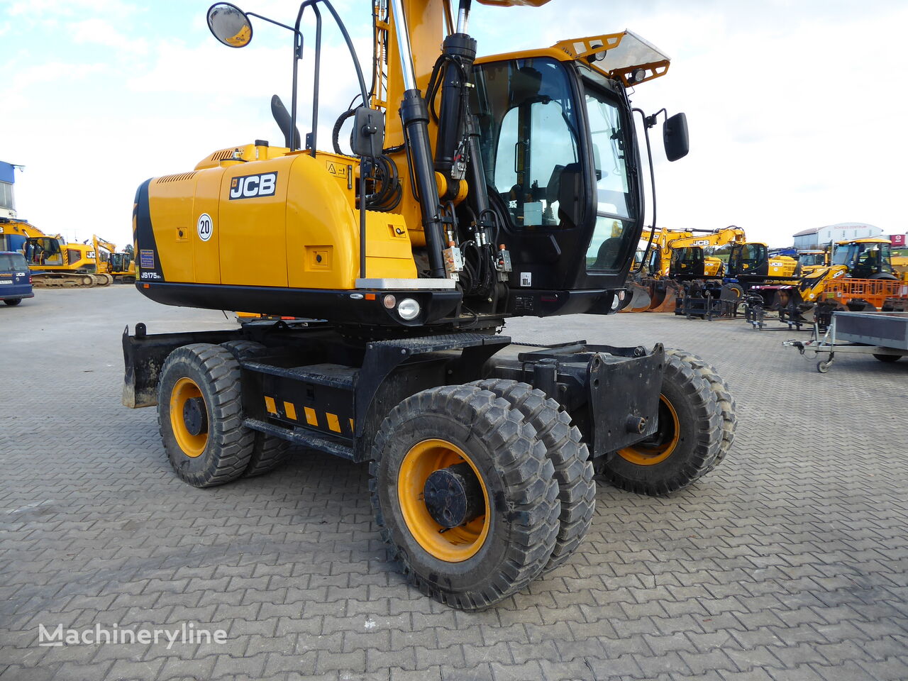2020 JCB JS175W, 1.690 mth, Import Auf Lager in der EU — Foto 4 z 14