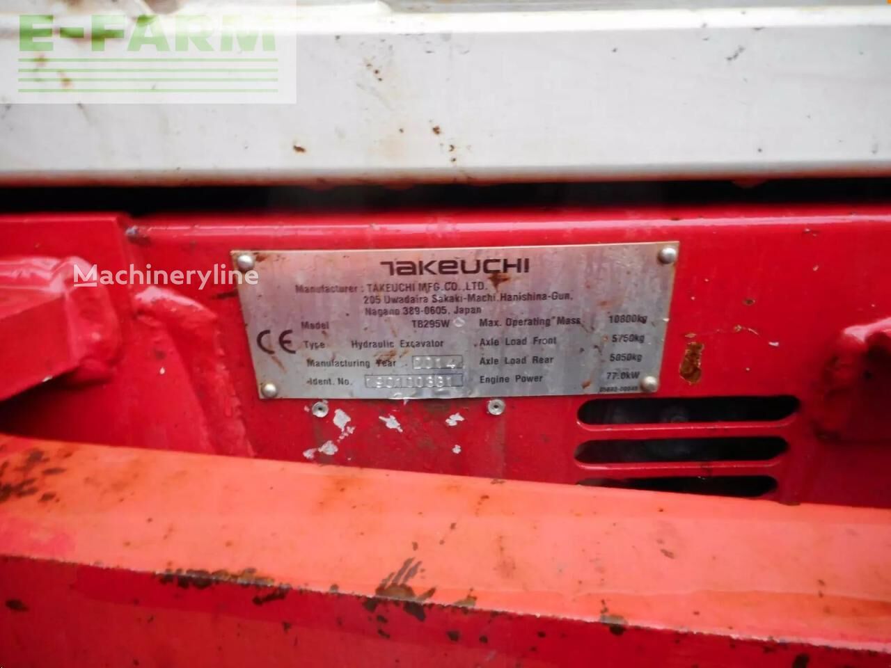 Takeuchi TB295W, Import Auf Lager in der EU — Foto 6 z 16