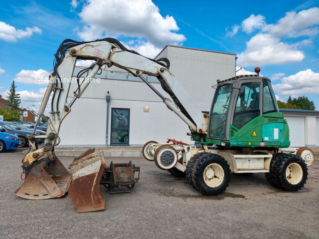 2007 Mecalac 714, 9.000 mth, Import Auf Lager in der EU — Foto 1