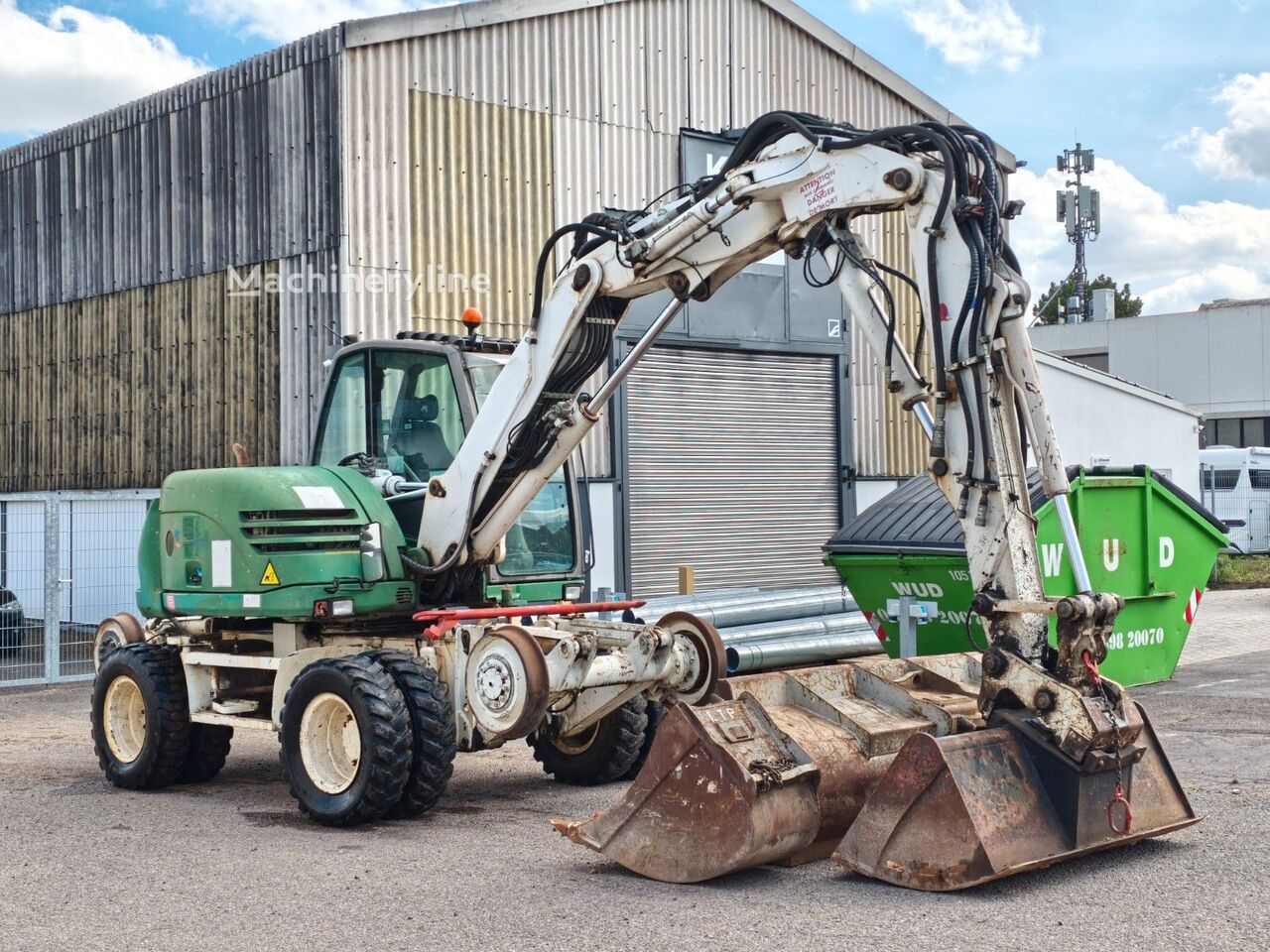 2007 Mecalac 714, 9.000 mth, Import Auf Lager in der EU — Foto 3 z 16