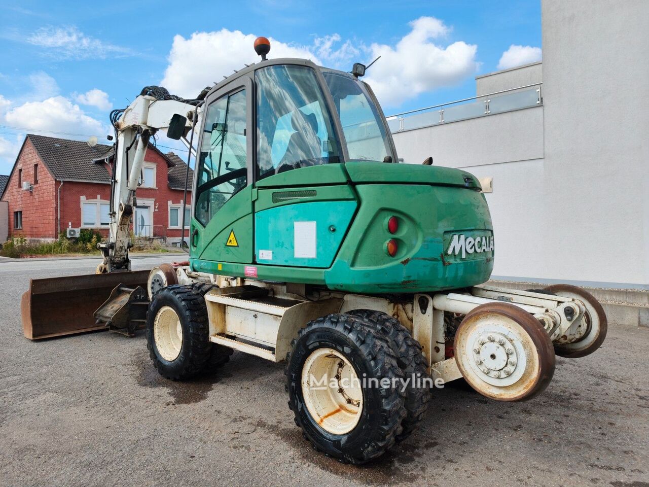 2007 Mecalac 714, 9.000 mth, Import Auf Lager in der EU — Foto 4 z 16