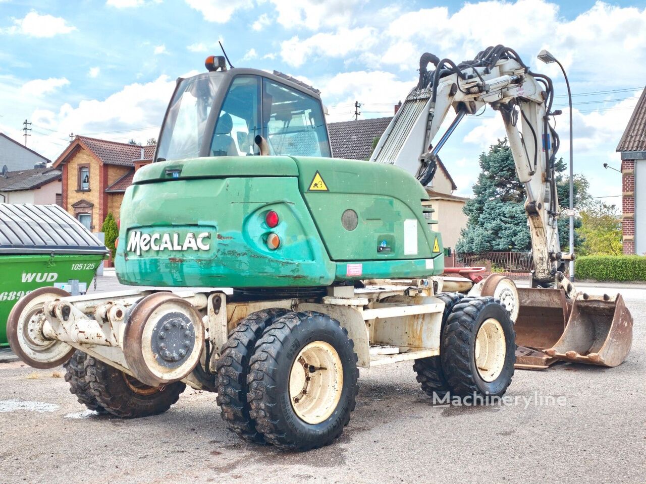 2007 Mecalac 714, 9.000 mth, Import Auf Lager in der EU — Foto 5 z 16