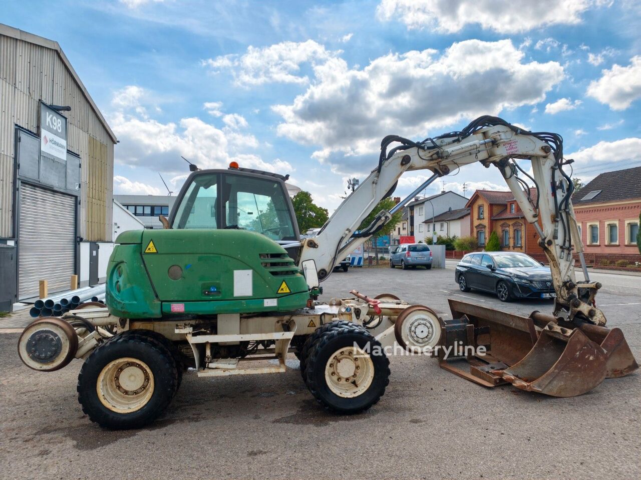 2007 Mecalac 714, 9.000 mth, Import Auf Lager in der EU — Foto 6 z 16