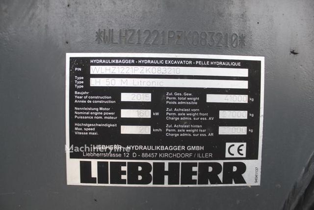 2015 Liebherr LH, 18.026 mth, Import Auf Lager in der EU — Foto 2 z 12