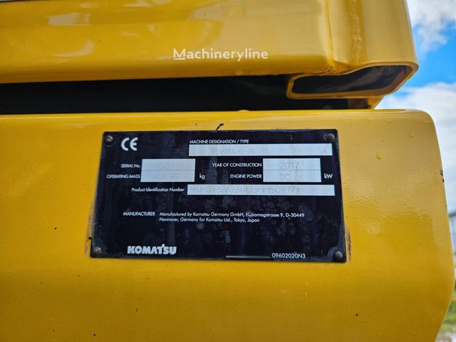 2017 Komatsu PW, 6.941 mth, Import Auf Lager in der EU — Foto 9 z 16