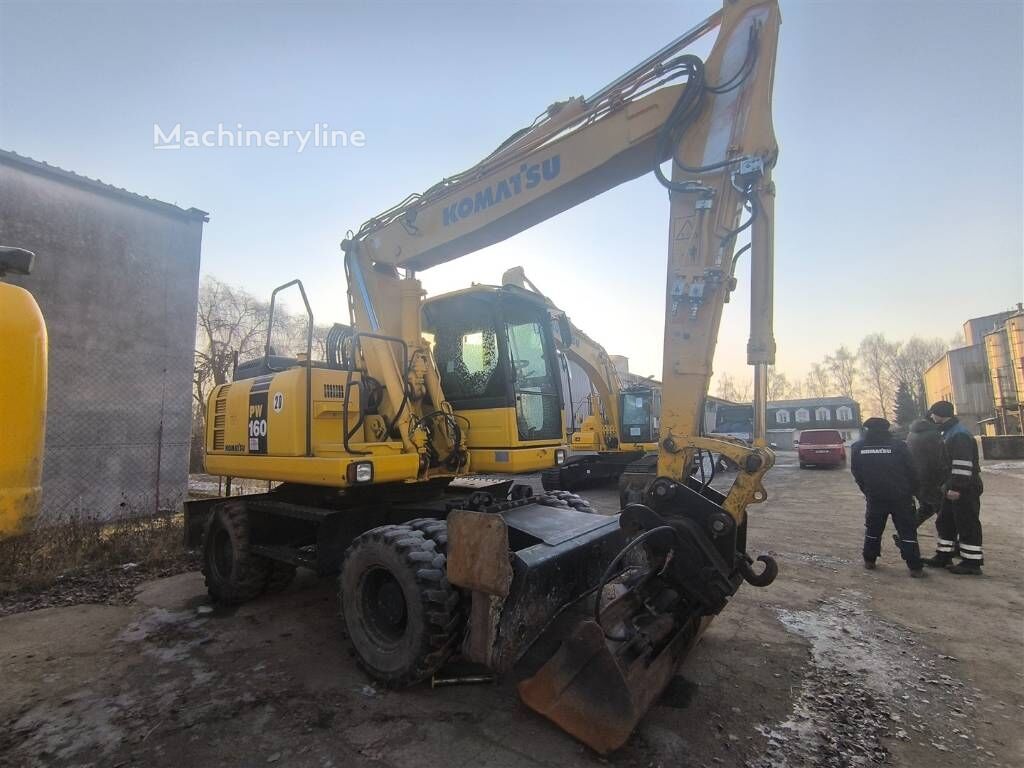 2012 Komatsu PW, 7.700 mth, Import Auf Lager in der EU — Foto 2 z 4
